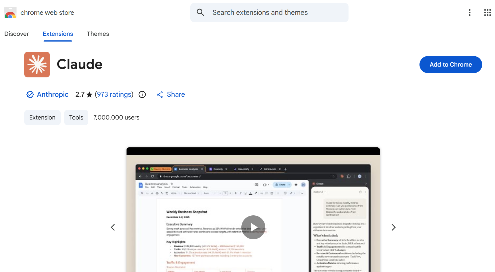 Extensie downloaden voor Chrome
